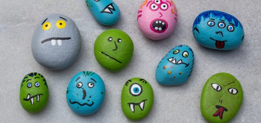 Crafting Painted Rock Art